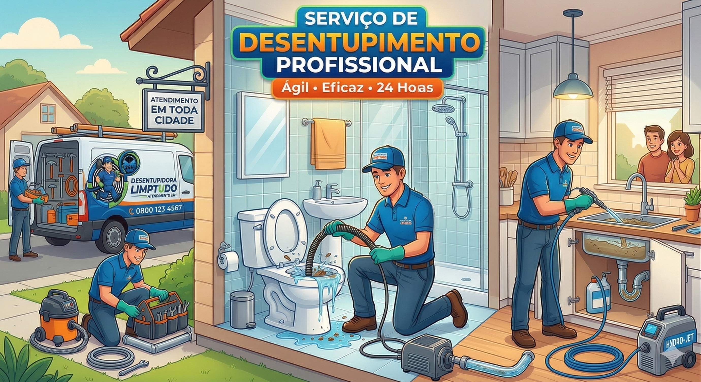 Profissional de Desentupimento